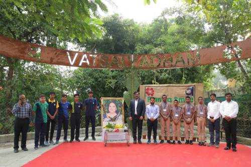 Inauguration of “Plant a Smile” Campaign by Sunita’s Makerspace at Vatsalyadham